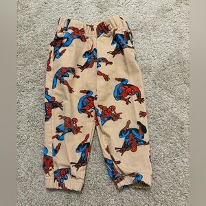 4T Marvel Spiderman Pants